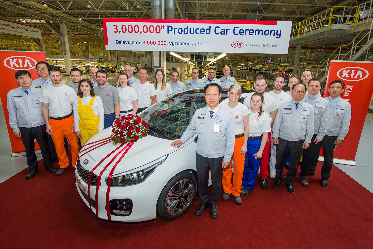 Kia Slovensko a dû se résilier à augmenter les salaires sur son site de Žilina