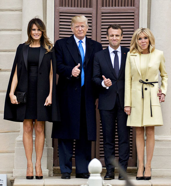 Melania Trump, en 2015, lors de la campagne de Donald Trump pour la présidentielle américaine