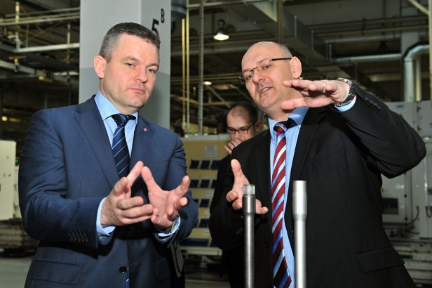 Le Premier Ministre Peter Pellegrini (Smer) 
