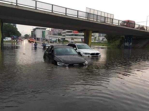Bratislava sous les eaux