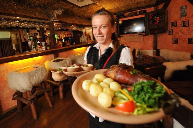 Serveuse polonaise en Angleterre