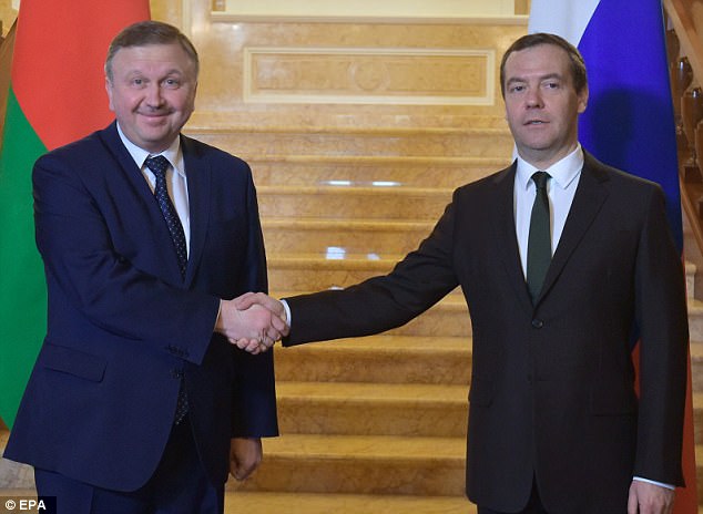 Kobyakov, Medvedev discutent de la coopération économique entre la Biélorussie et la Russie