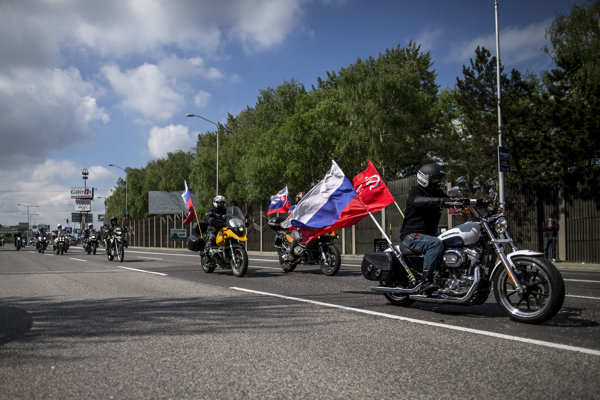 les Night Wolves, une bande de nationalistes russes