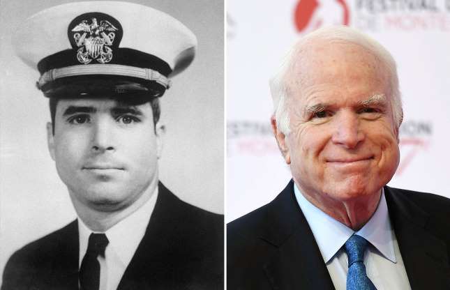 Né dans une famille de militaires le 29 août 1936 au Panama, John McCain a suivi la tradition familiale en rejoignant la marine américaine. Pendant la guerre du Vietnam, il fut capturé par les forces nord-vietnamiennes et prisonnier de guerre de 1967 à 1973. Il resta dans la marine après sa libération, mais entra rapidement en politique et devint ensuite membre du Congrès puis sénateur du état de l'Arizona. En 2008, il était le candidat républicain à la présidence mais a perdu les élections à Barack Obama. À l'âge de 80 ans, il a remporté son sixième mandat au Sénat en 2016.