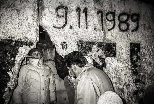 La chute du mur de Berlin