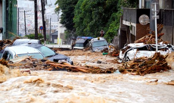 japon pluie