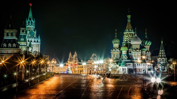 Red Square Glow