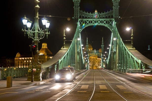 The Freedem bridge in Budapest