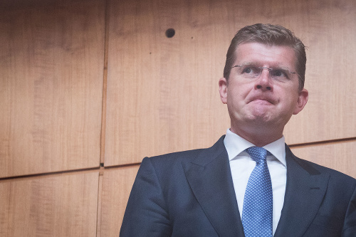 Le ministre de l’économie, Peter Žiga