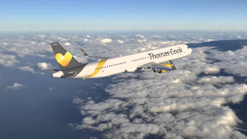 Des centaines de milliers de personnes allemandes touchées par l'allemand Thomas Cook annule tout voyage à l'horizon 2020