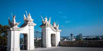photo of the gate to the bratislava castle slovakia
