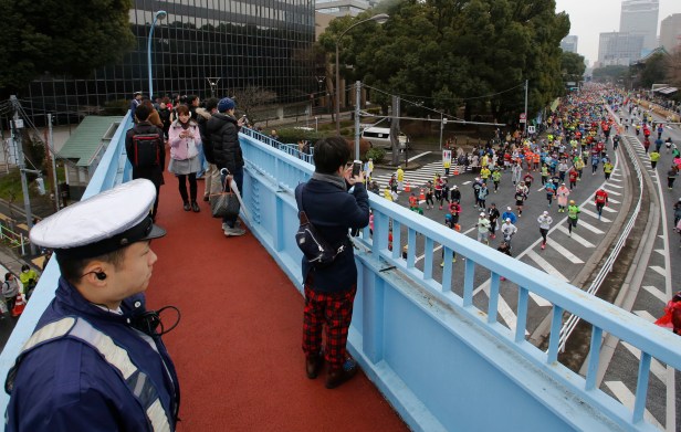 Japan Tokyo Marathon Security